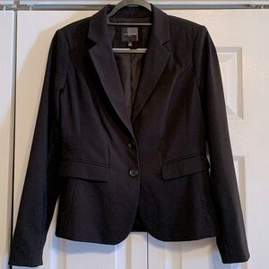 The Limited, Black Blazer with double button, size 6, EUC